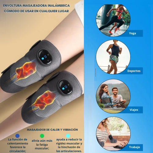 MASAJEADOR ELÉCTRICO DE RODILLA - SmartPhysio