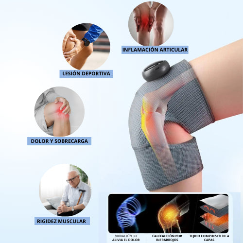 MASAJEADOR ELÉCTRICO DE RODILLA - SmartPhysio