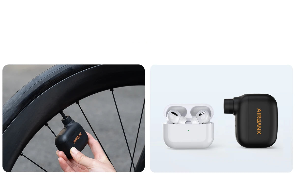 Minibomba Portátil Recargable para Bicicleta 100PSI