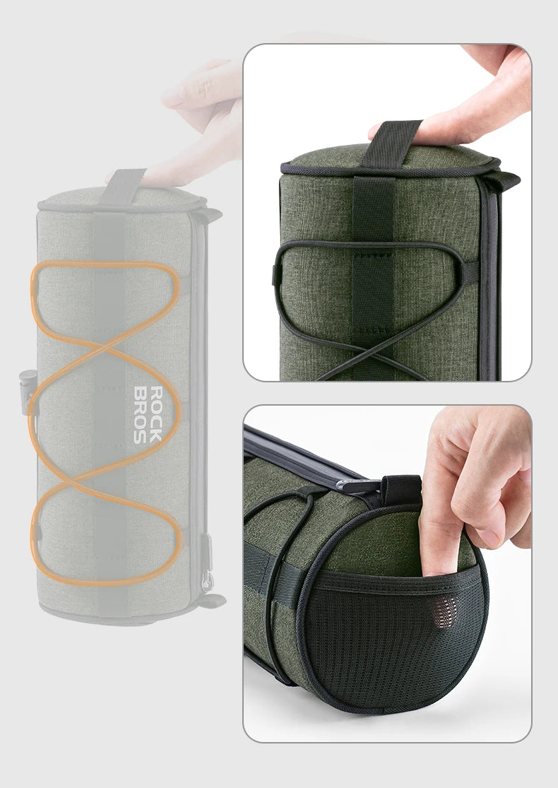 Bolsa Multifuncional ROCKBROS para Bicicleta 2L