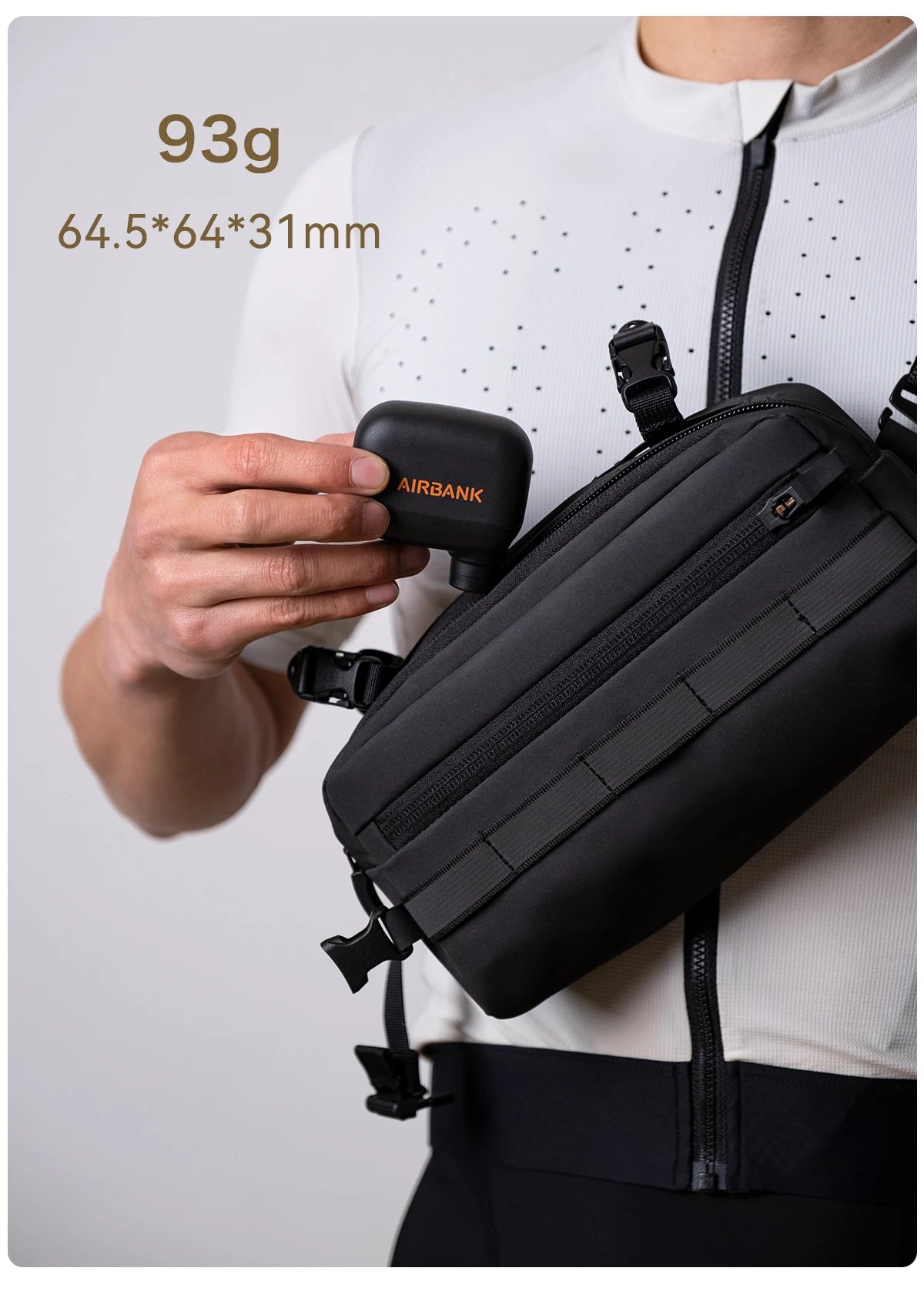 Minibomba Portátil Recargable para Bicicleta 100PSI